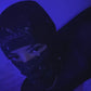 FALLING STARS RHINESTONE SKI MASK (Black)