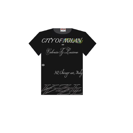CITY OF MILAN T-SHIRT (Black)