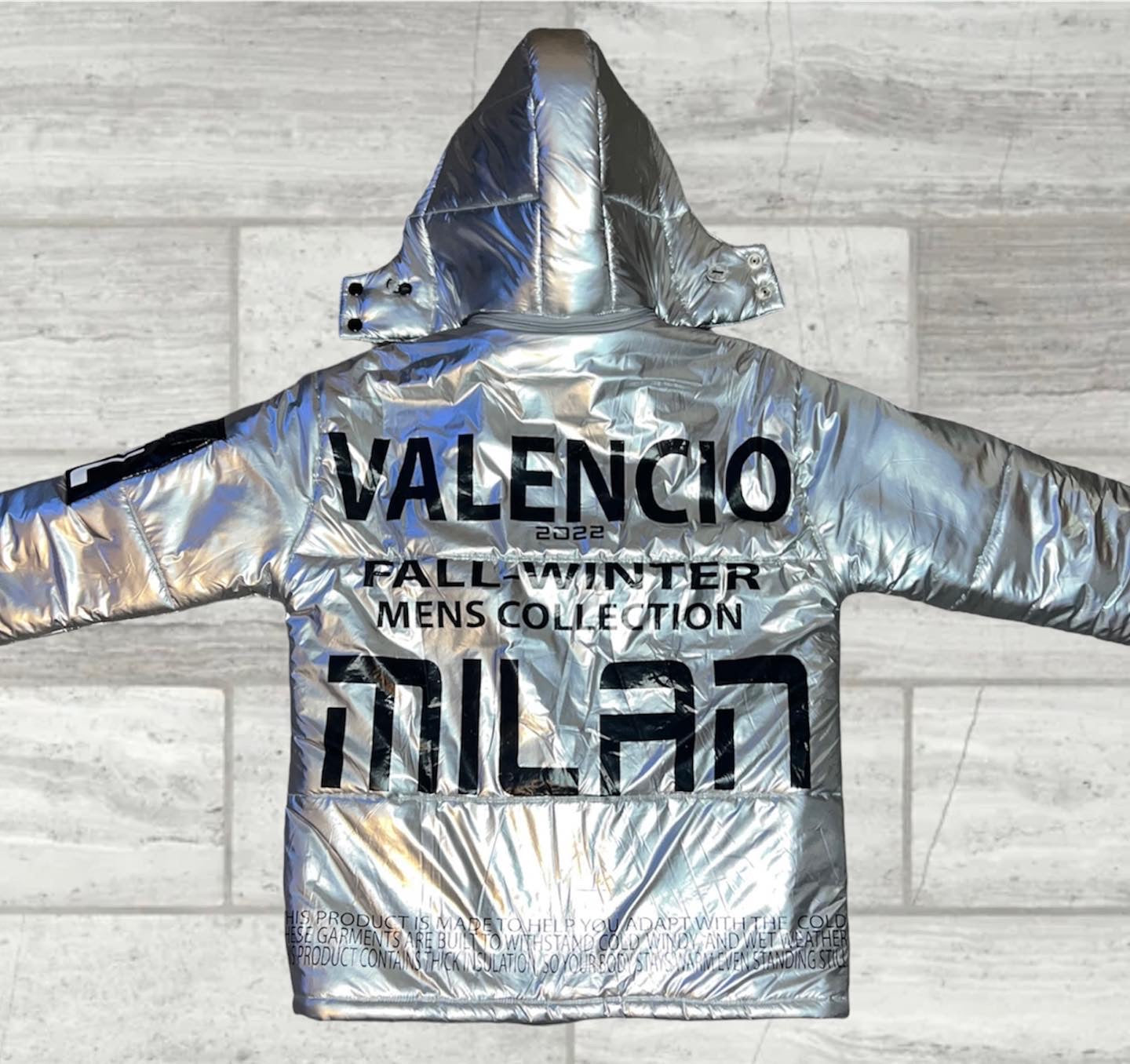 VALENCIO '22 BUBBLE COAT (Chrome) – Valencio Zi Luciano