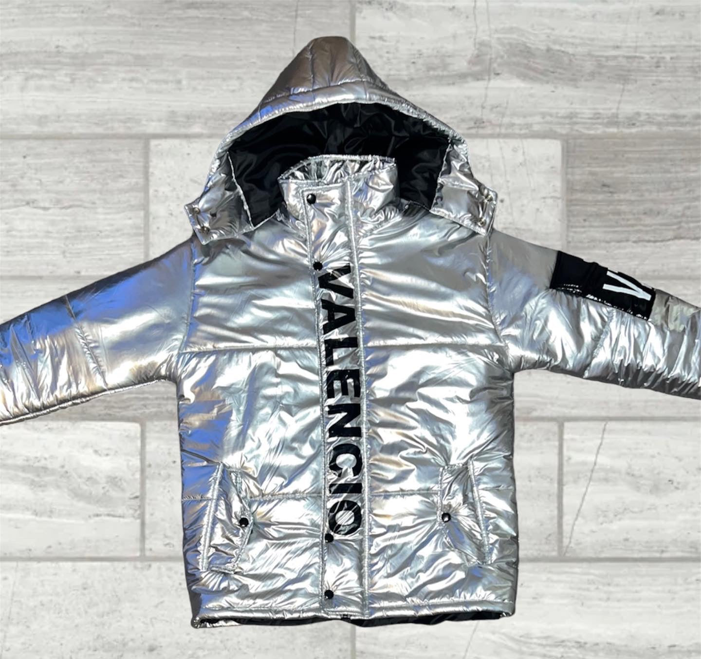 VALENCIO ‘22 BUBBLE COAT (Chrome)